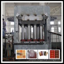 Melamine molded door skin hot press machine